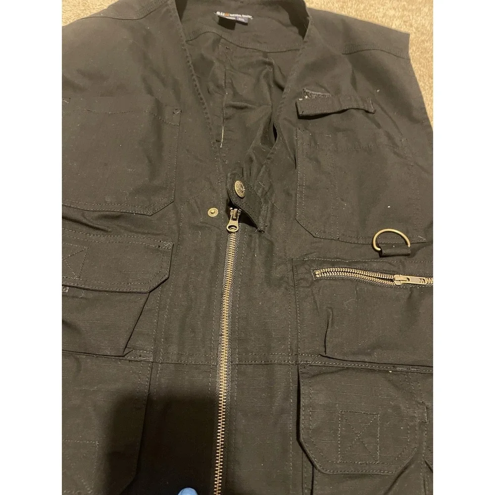 5.11 Tactical Mens Taclite Pro Multi Pocket Branded Outdoor Vest SZ 2XL